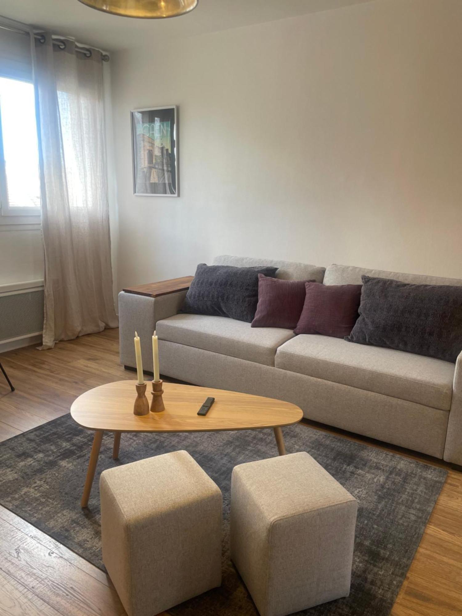 Le Vaugueux Apartment Caen Bagian luar foto